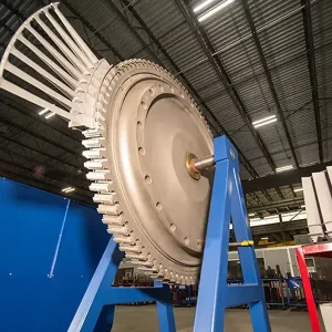 تست غیر مخرب قطعات توربین گاز